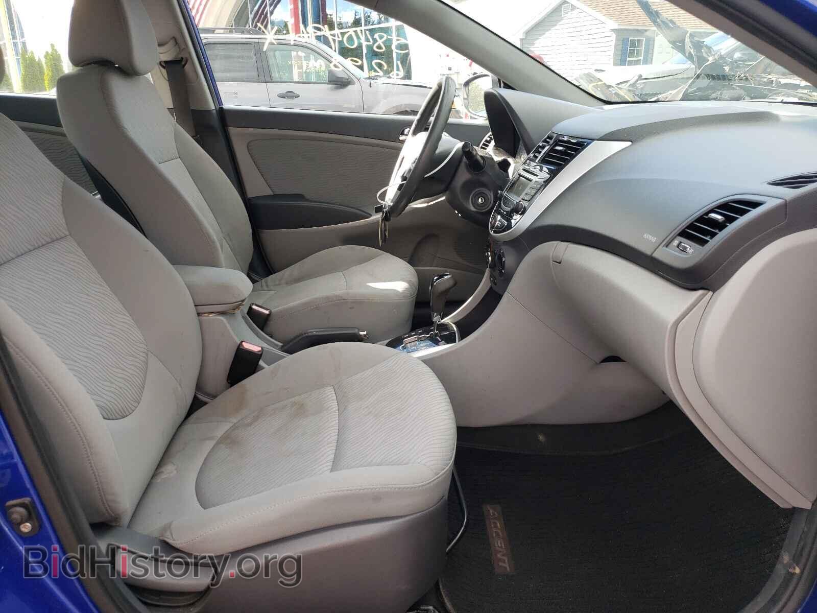 2012 HYUNDAI ACCENT - VIN: KMHCU4AE6CU180340 - Фото 5