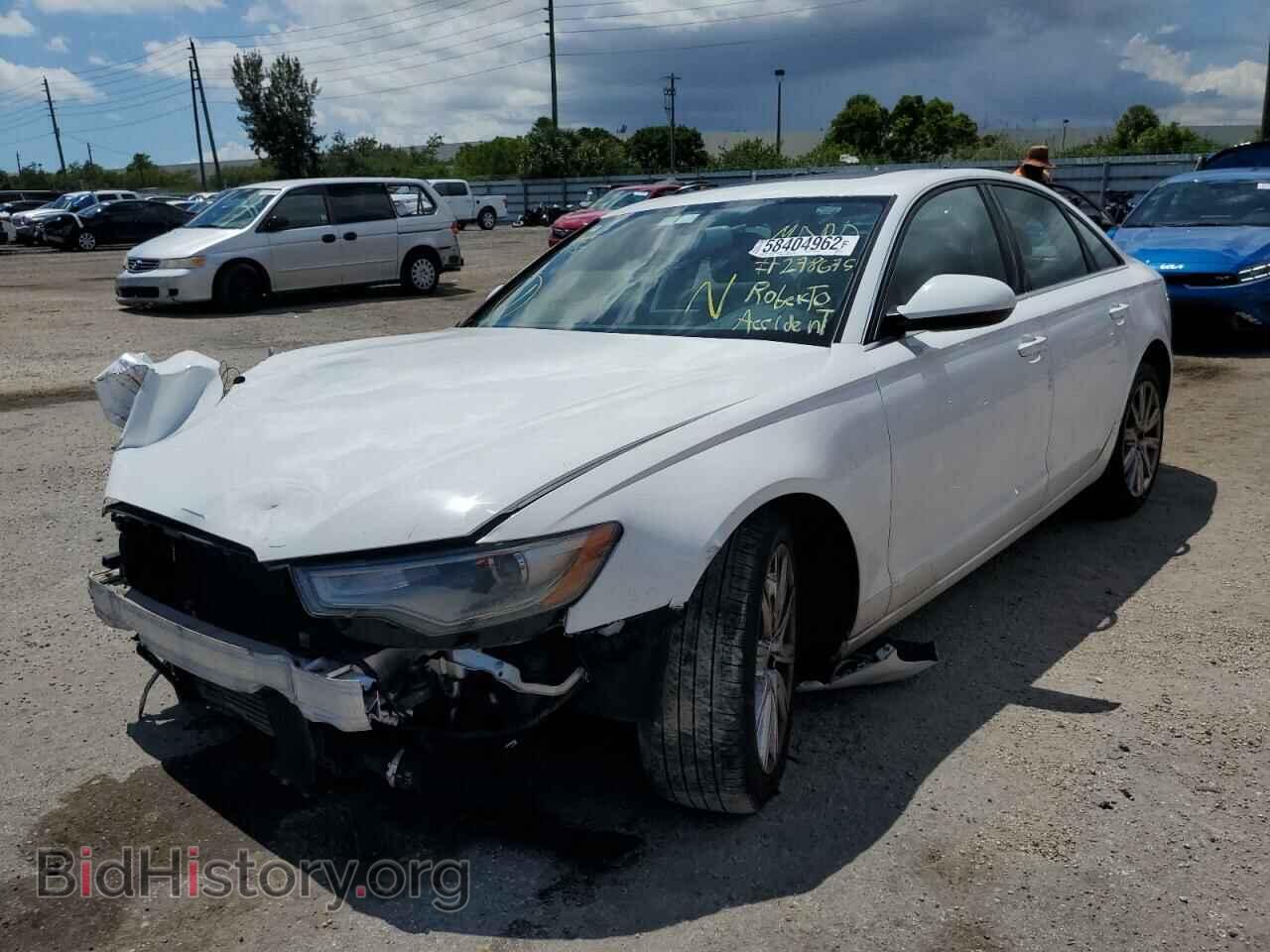 2014 AUDI A6 - VIN: WAUFFAFC6EN063353 - Photo 2