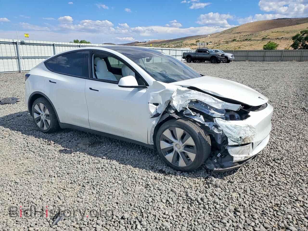 2022 TESLA MODEL Y - VIN: 7SAYGAEE0NF408129 - Фото 4