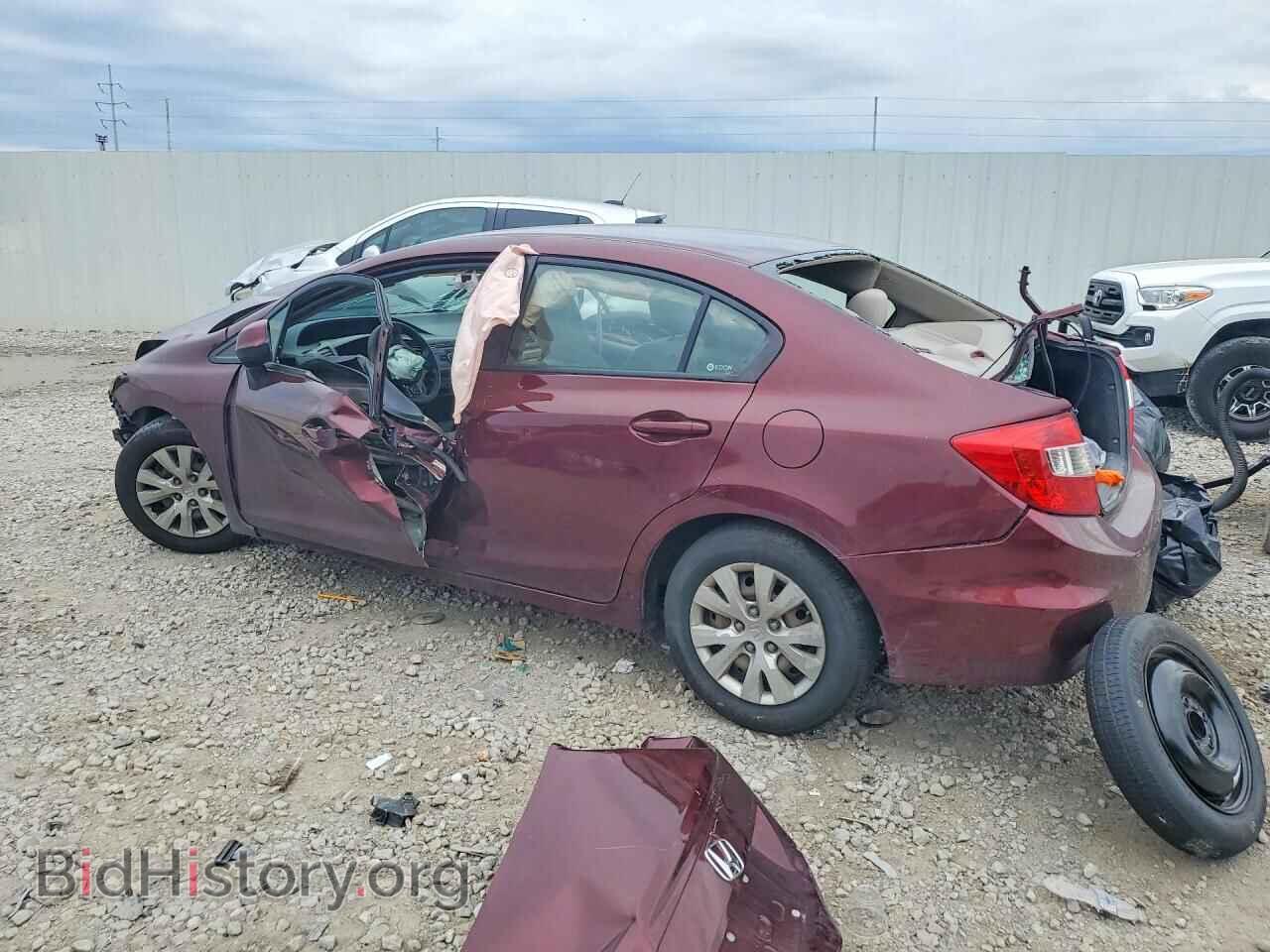 2012 HONDA CIVIC - VIN: 19XFB2F59CE098475 - Фото 2
