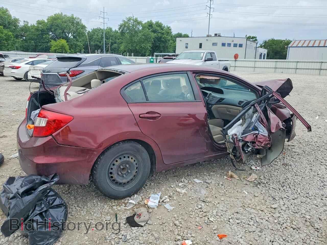 2012 HONDA CIVIC - VIN: 19XFB2F59CE098475 - Фото 3