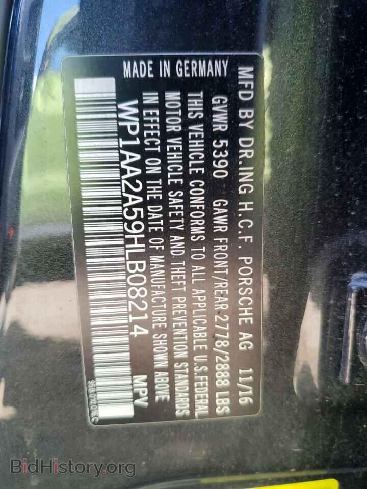 2017 PORSCHE MACAN - VIN: WP1AA2A59HLB08214 - Photo 14