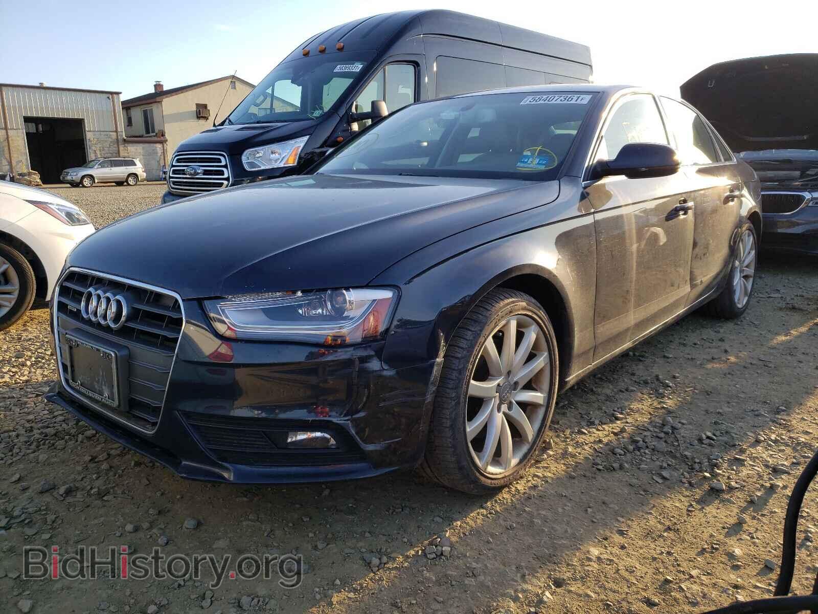 2013 AUDI A4 - VIN: WAUKFAFL3DN028301 - Фото 2