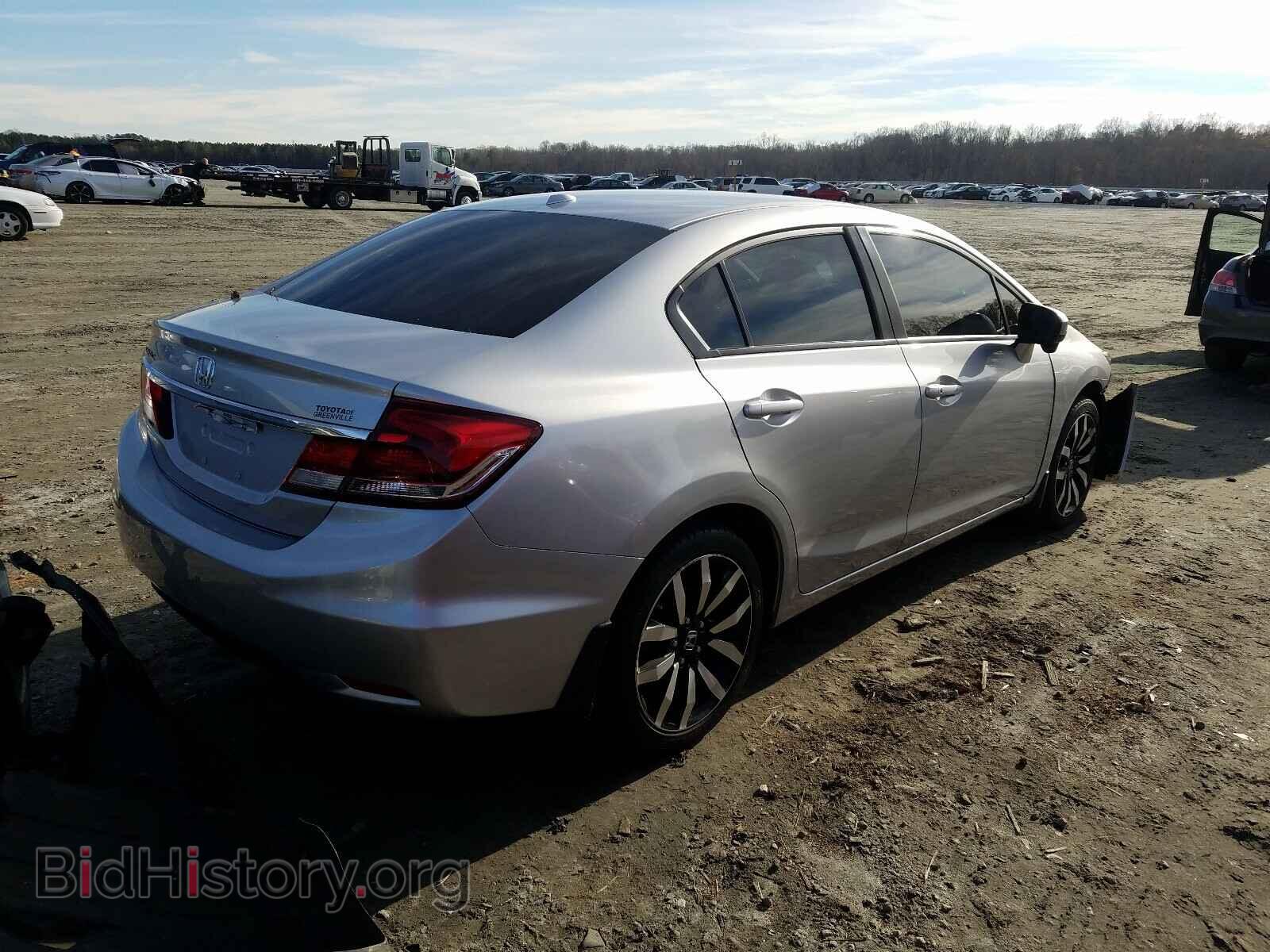 2015 HONDA CIVIC - VIN: 19XFB2F9XFE045355 - Фото 4