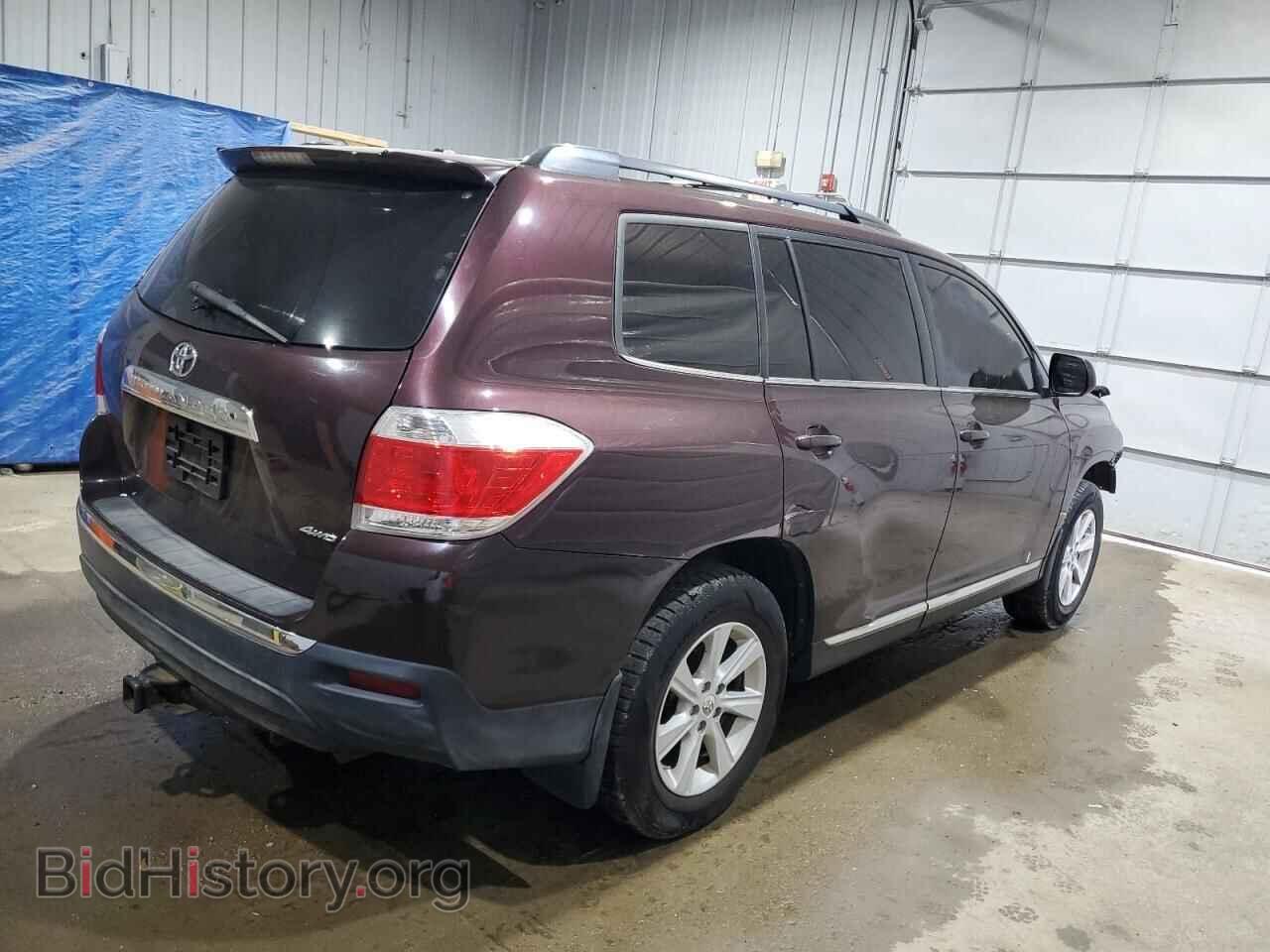 2012 TOYOTA HIGHLANDER - VIN: 5TDBK3EH7CS152913 - Фото 3