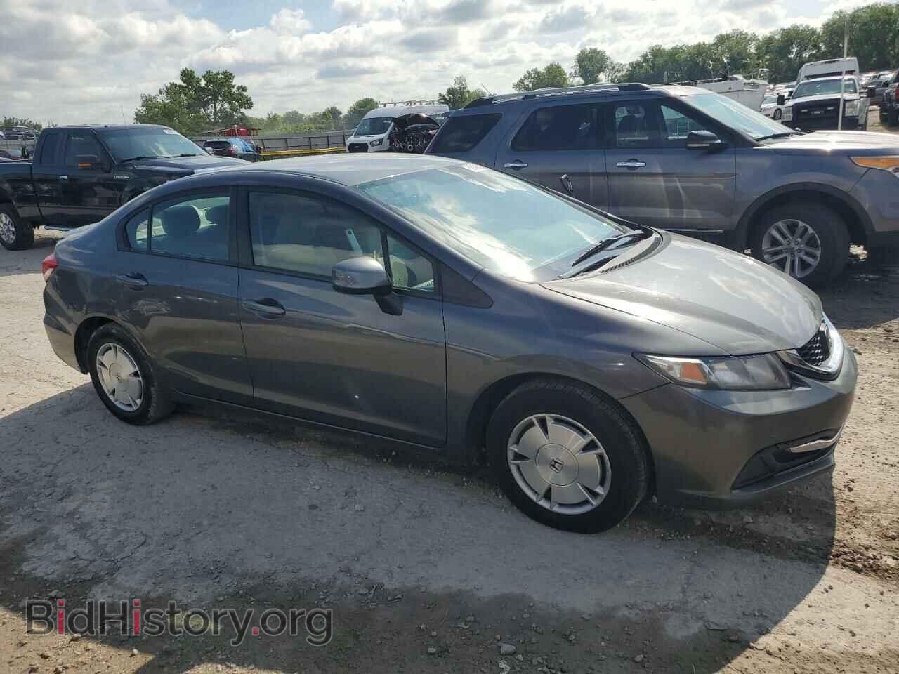 2013 HONDA CIVIC - VIN: 2HGFB2F63DH529781 - Фото 4