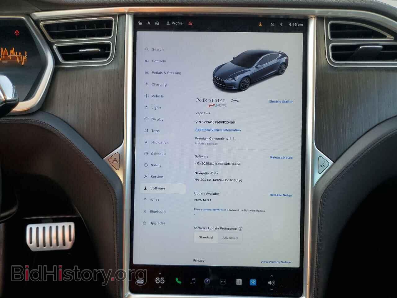 2013 TESLA MODEL S - VIN: 5YJSA1CP9DFP20490 - Photo 9