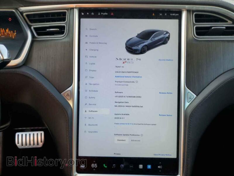 2013 Tesla MODEL S (VIN 5YJSA1CP9DFP20490) — photo 9 of 12