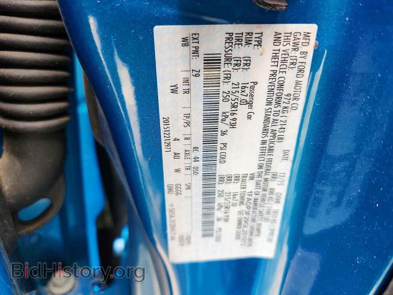 2016 FORD FOCUS - VIN: 1FADP3F29GL251072 - Photo 13