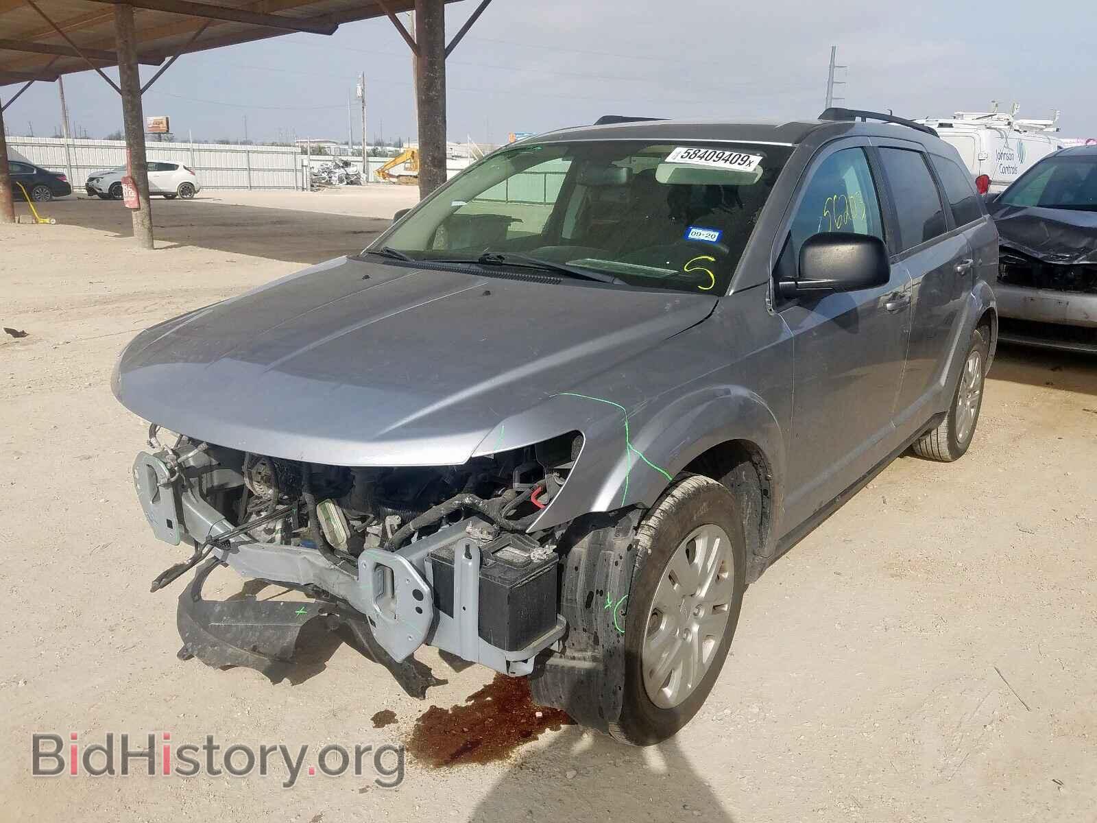 2017 DODGE JOURNEY SE - VIN: 3C4PDCAB2HT601896 - Фото 2