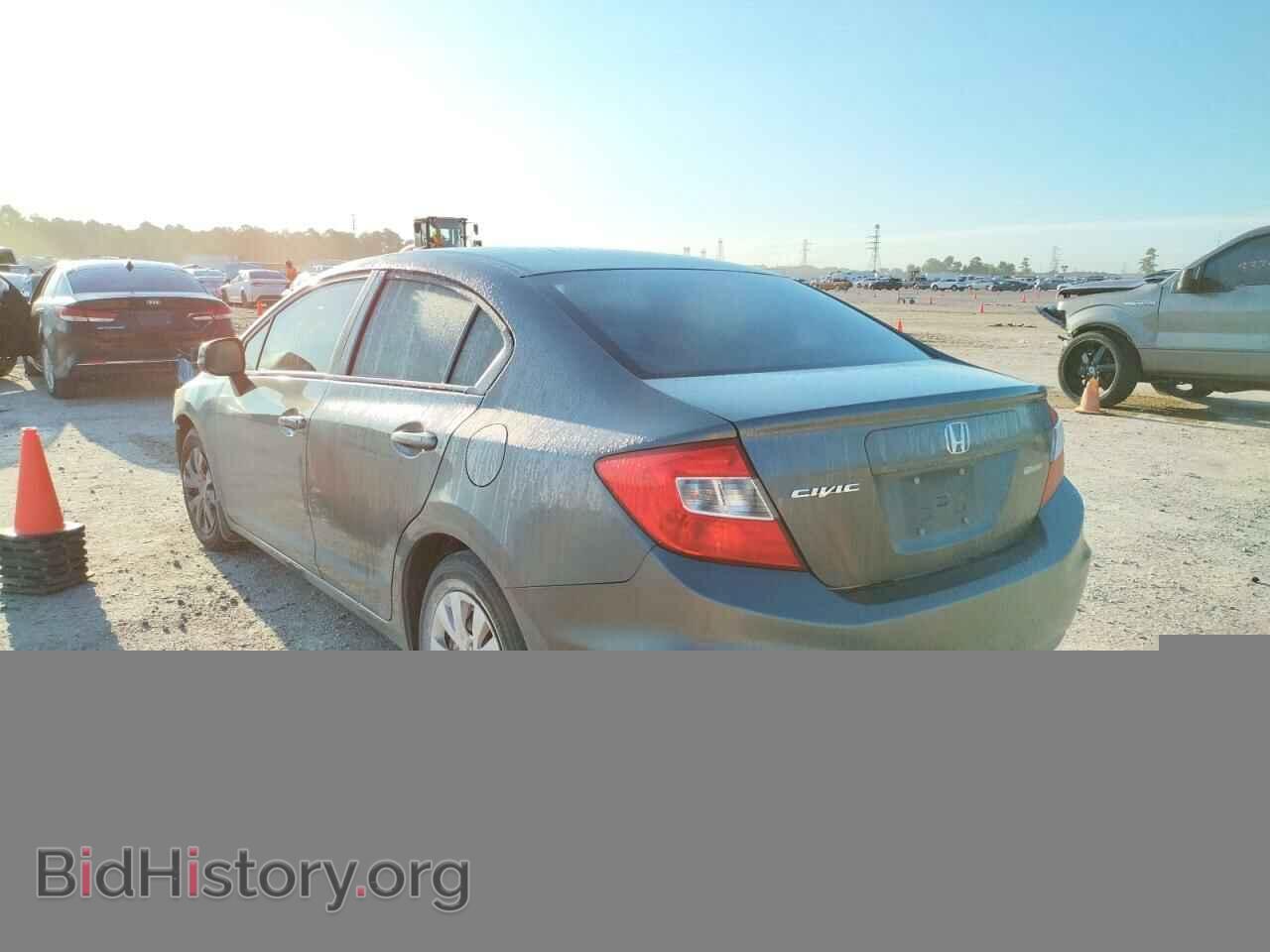2012 HONDA CIVIC - VIN: 2HGFB2F57CH318914 - Фото 3