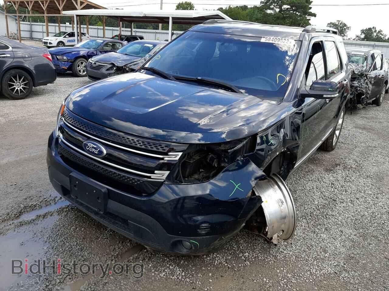 2014 FORD EXPLORER - VIN: 1FM5K8D85EGB25021 - Фото 2