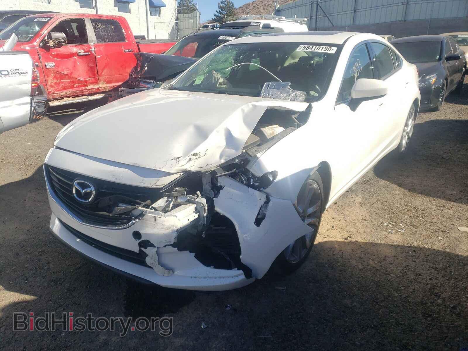 2016 MAZDA 6 - VIN: JM1GJ1V56G1484508 - Фото 2