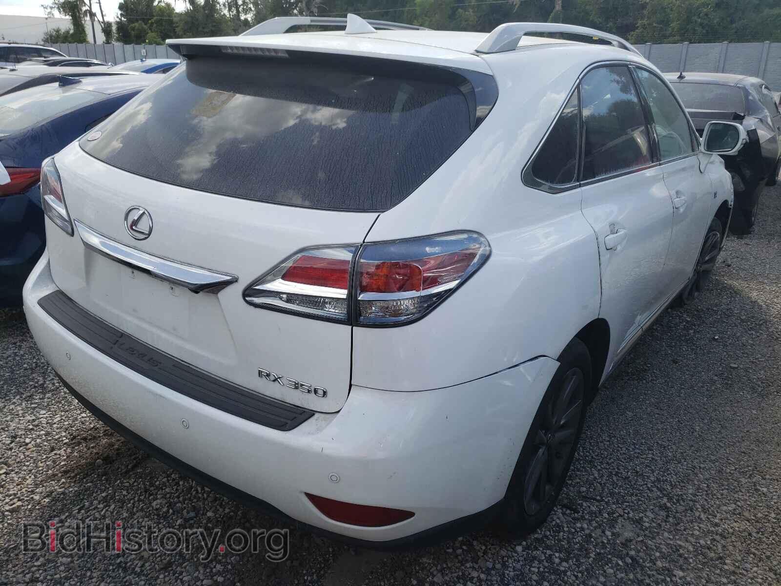 2014 LEXUS RX350 - VIN: 2T2BK1BA0EC250068 - Фото 4
