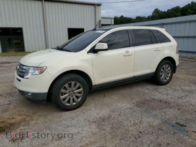 2008 Ford EDGE Limited, белый — VIN 2FMDK39C98BB30357, Copart