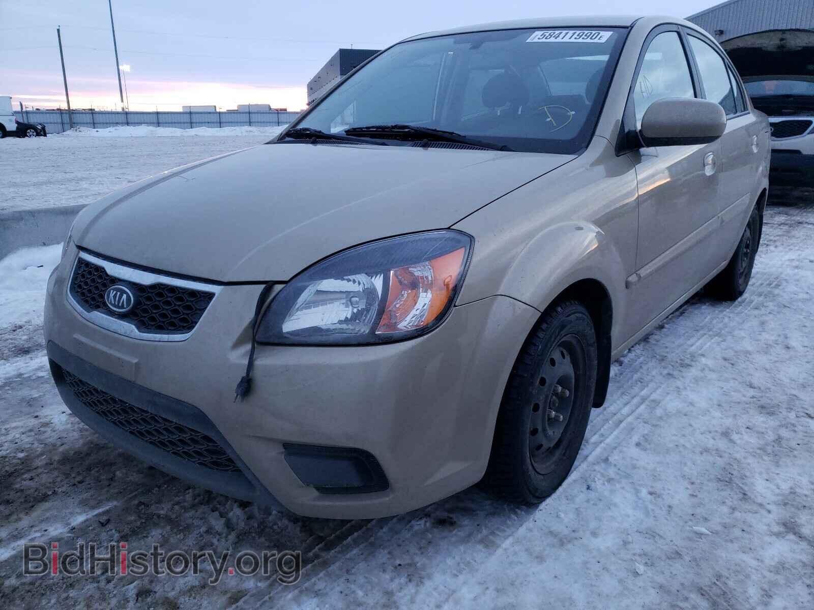 2011 KIA RIO - VIN: KNADH4B35B6916775 - Фото 2