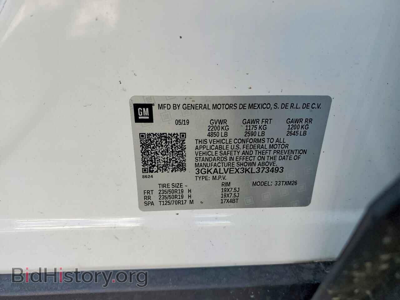 2019 GMC TERRAIN - VIN: 3GKALVEX3KL373493 - Фото 12