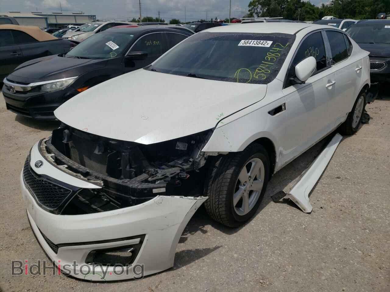 2015 KIA OPTIMA - VIN: 5XXGM4A74FG424357 - Фото 2