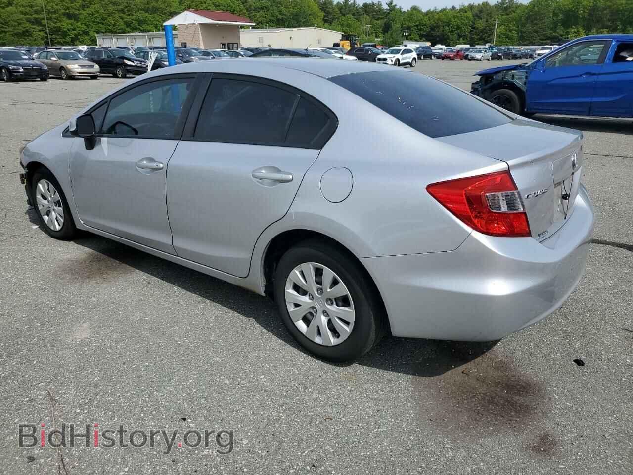 2012 HONDA CIVIC - VIN: 2HGFB2F52CH608218 - Фото 2