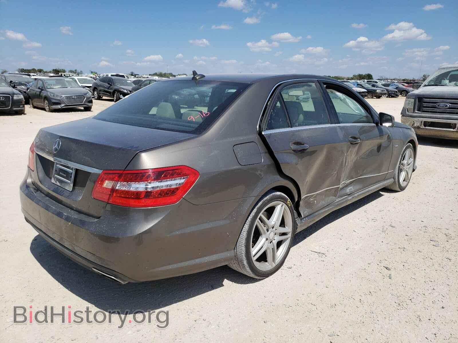 2012 MERCEDES-BENZ E-CLASS - VIN: WDDHF5KB0CA555516 - Фото 4