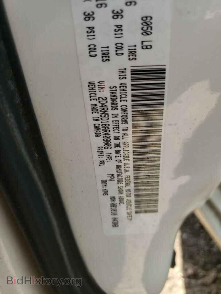 2010 DODGE CARAVAN - VIN: 2D4RN5D18AR408006 - Фото 10