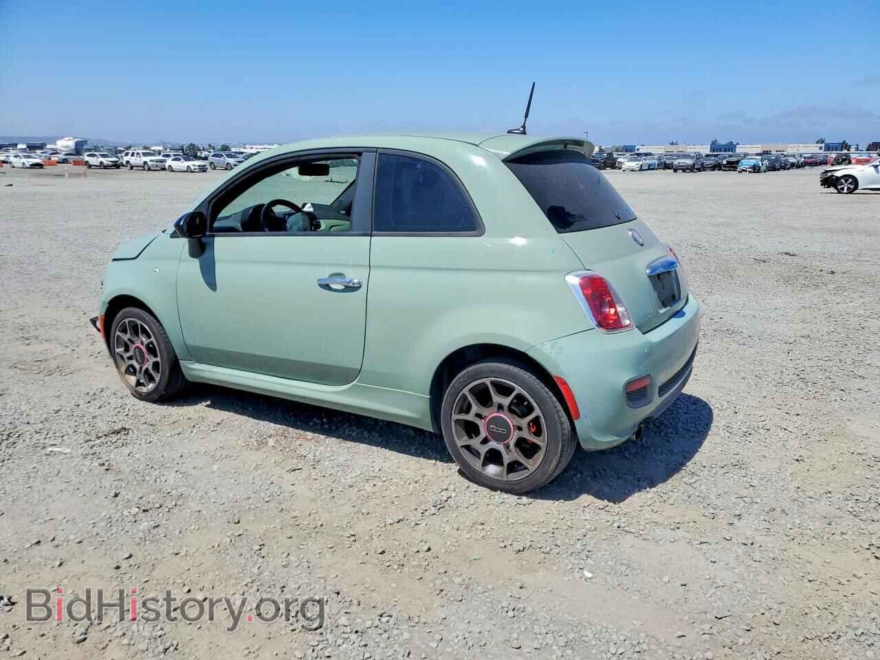 2012 FIAT 500 - VIN: 3C3CFFBR1CT211584 - Фото 2