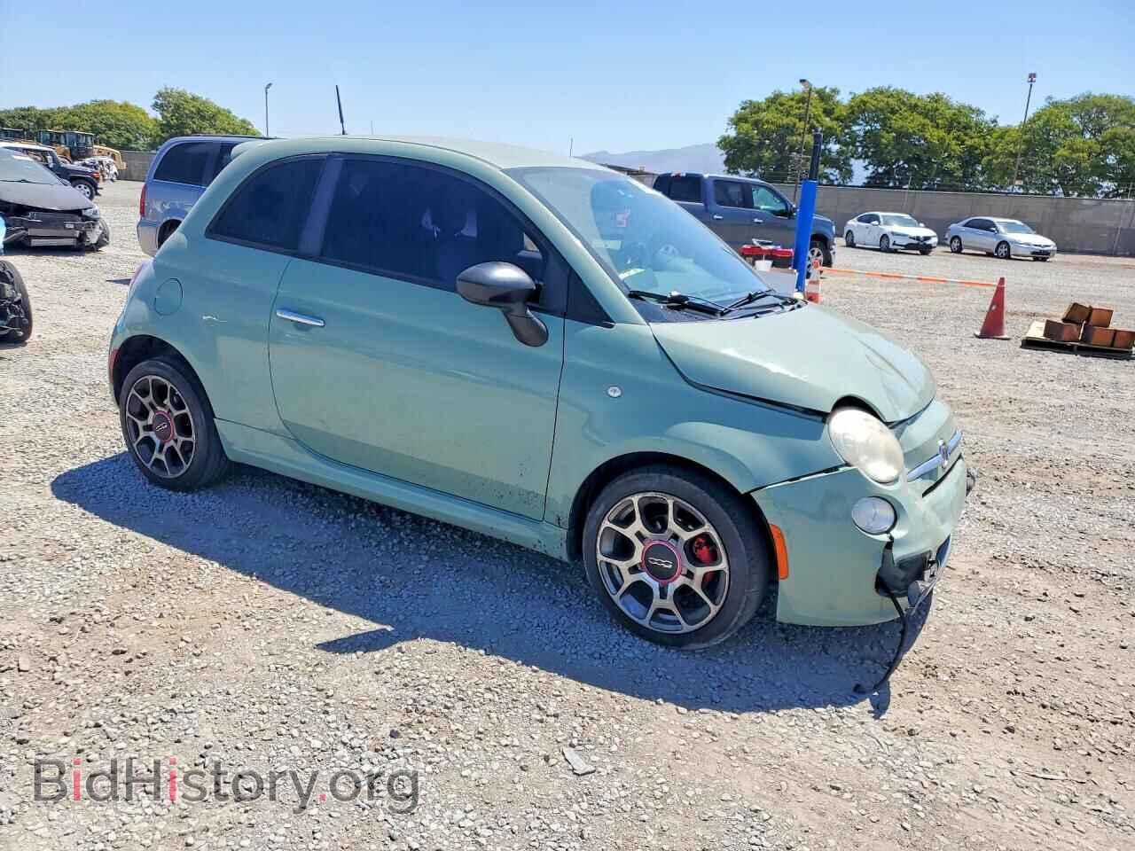 2012 FIAT 500 - VIN: 3C3CFFBR1CT211584 - Фото 4