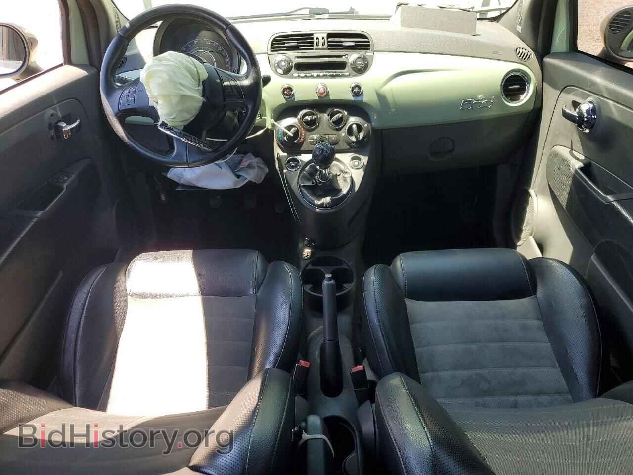 2012 FIAT 500 - VIN: 3C3CFFBR1CT211584 - Фото 8