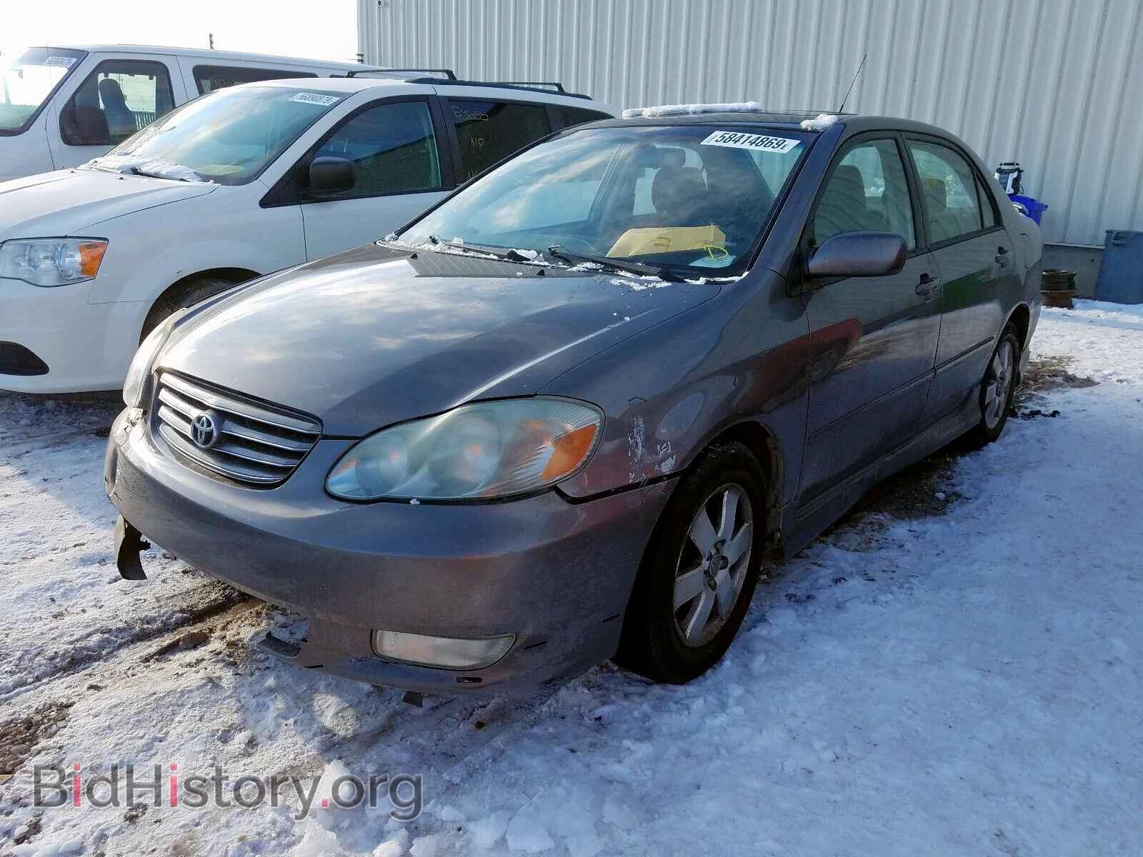 2003 TOYOTA COROLLA - VIN: 2T1BR32E93C734042 - Photo 2