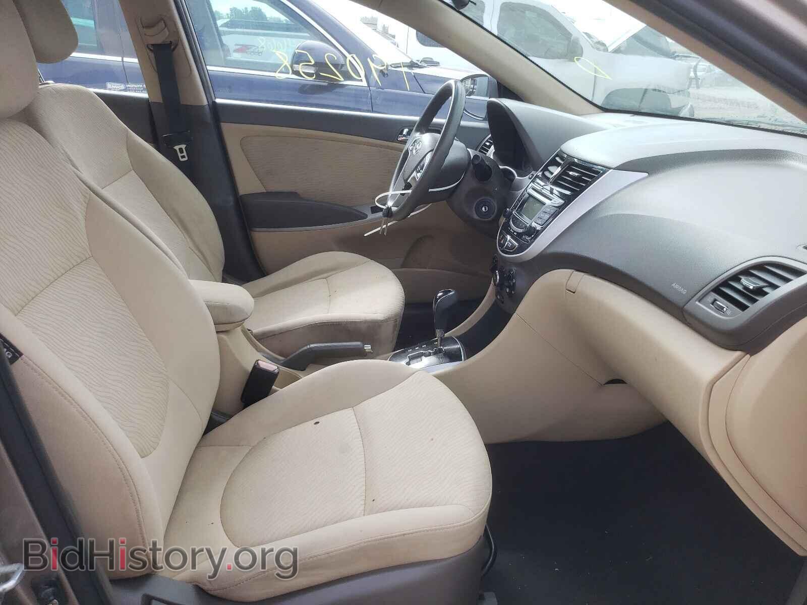 2012 HYUNDAI ACCENT - VIN: KMHCU4AE9CU087666 - Фото 5