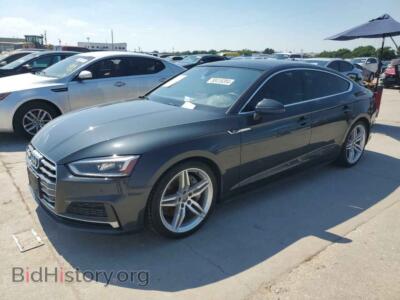 2019 Audi A5 Premium Plus S-Line, темно-серый — VIN WAUENCF5XKA066352, Copart
