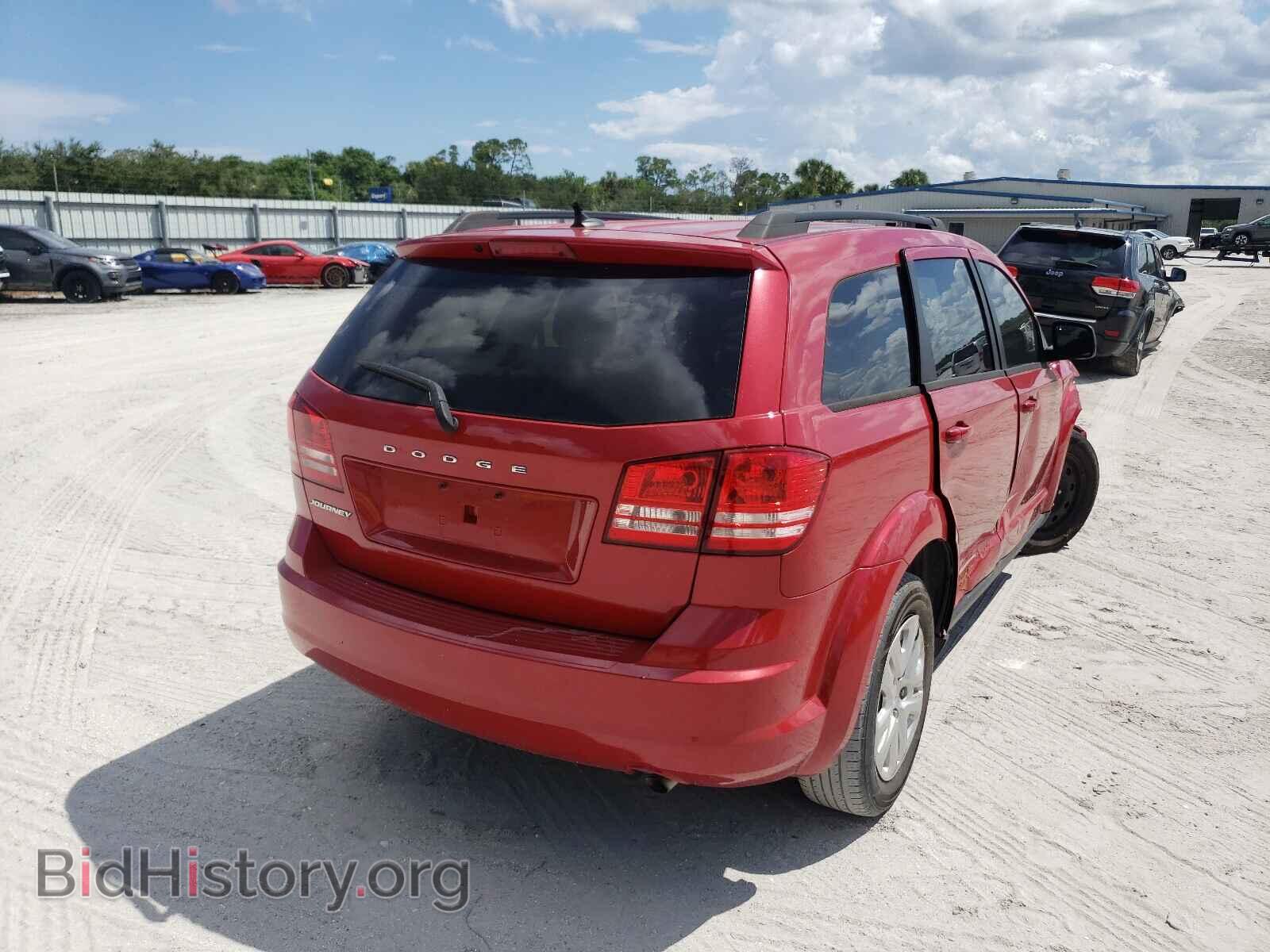 2016 DODGE JOURNEY - VIN: 3C4PDCAB2GT238062 - Фото 4