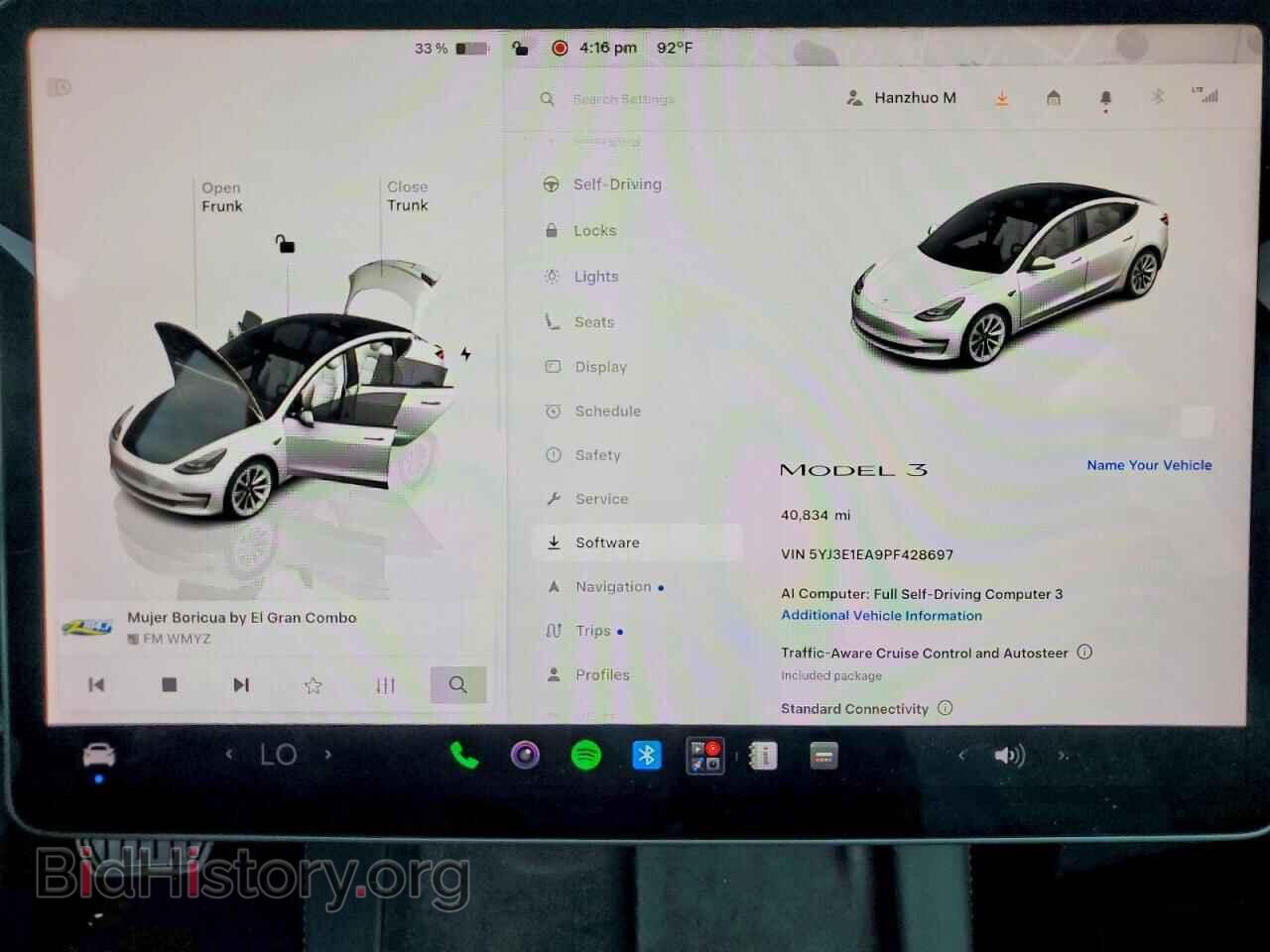 2023 TESLA MODEL 3 - VIN: 5YJ3E1EA9PF428697 - Photo 9