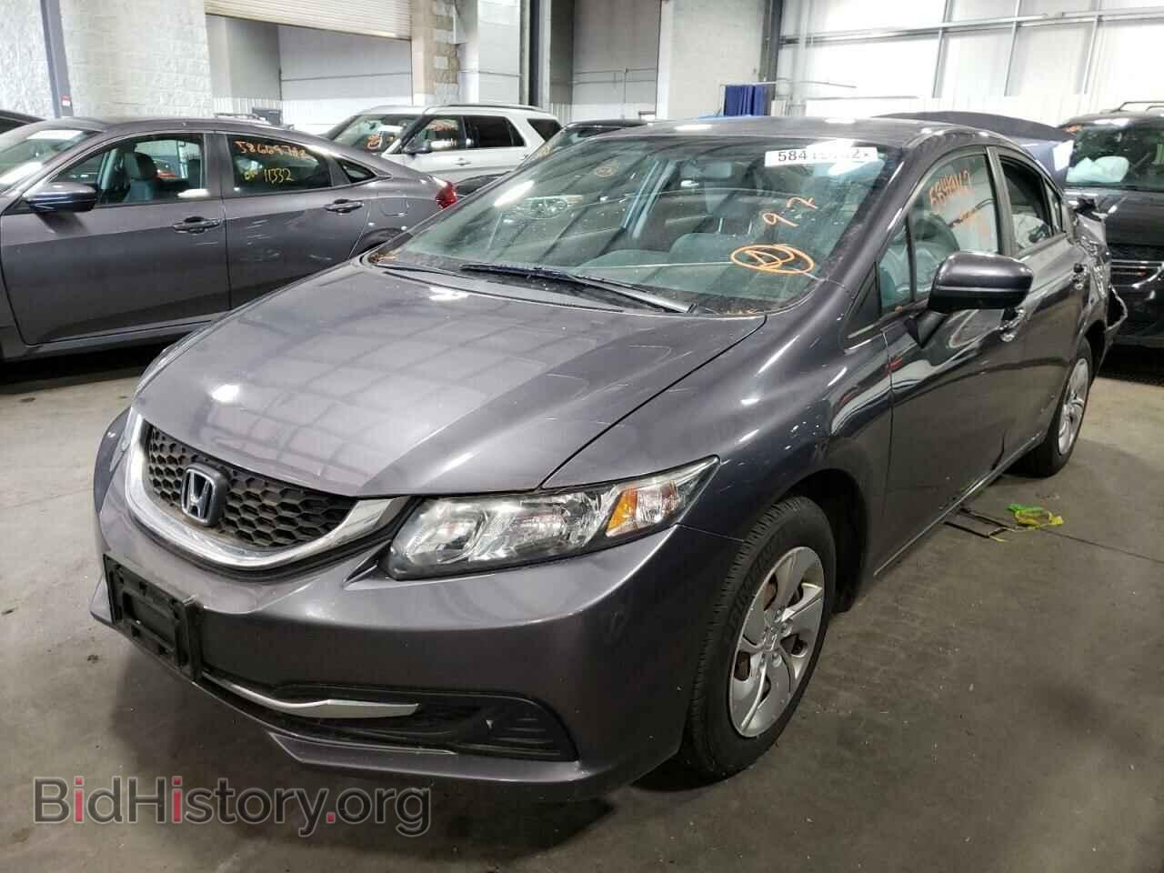 2014 HONDA CIVIC - VIN: 19XFB2F58EE223842 - Фото 2