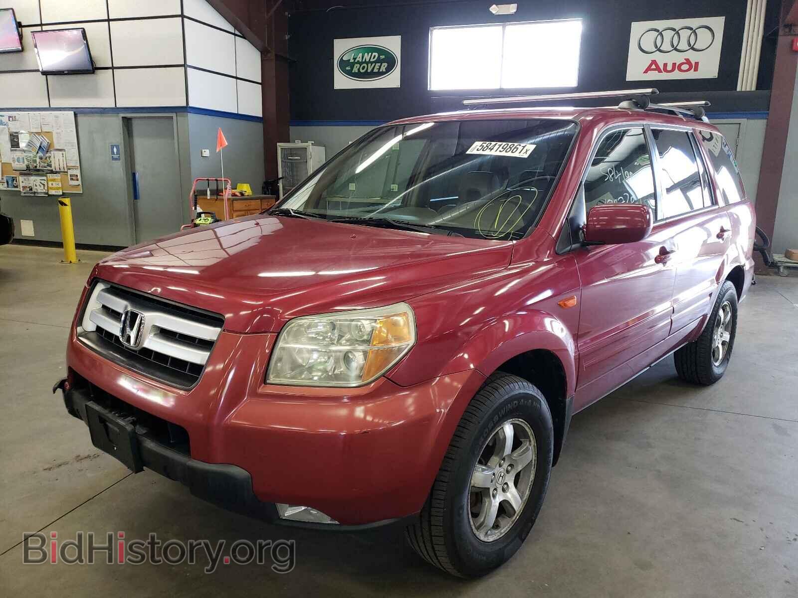 2006 HONDA PILOT - VIN: 2HKYF18786H506261 - Фото 2