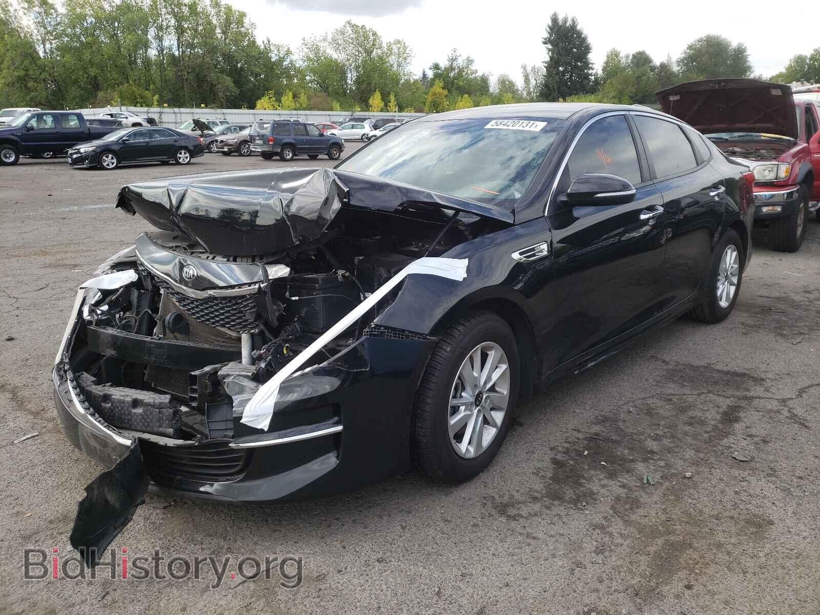 2016 KIA OPTIMA - VIN: 5XXGT4L33GG100895 - Фото 2