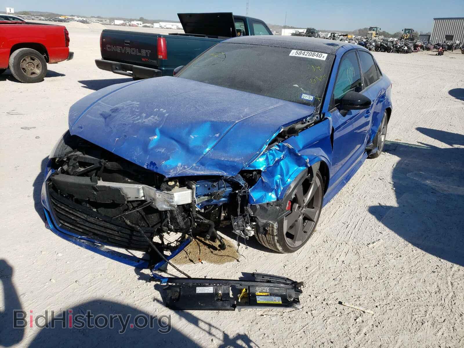 2019 AUDI S3 - VIN: WAUB1GFF9KA118066 - Фото 2