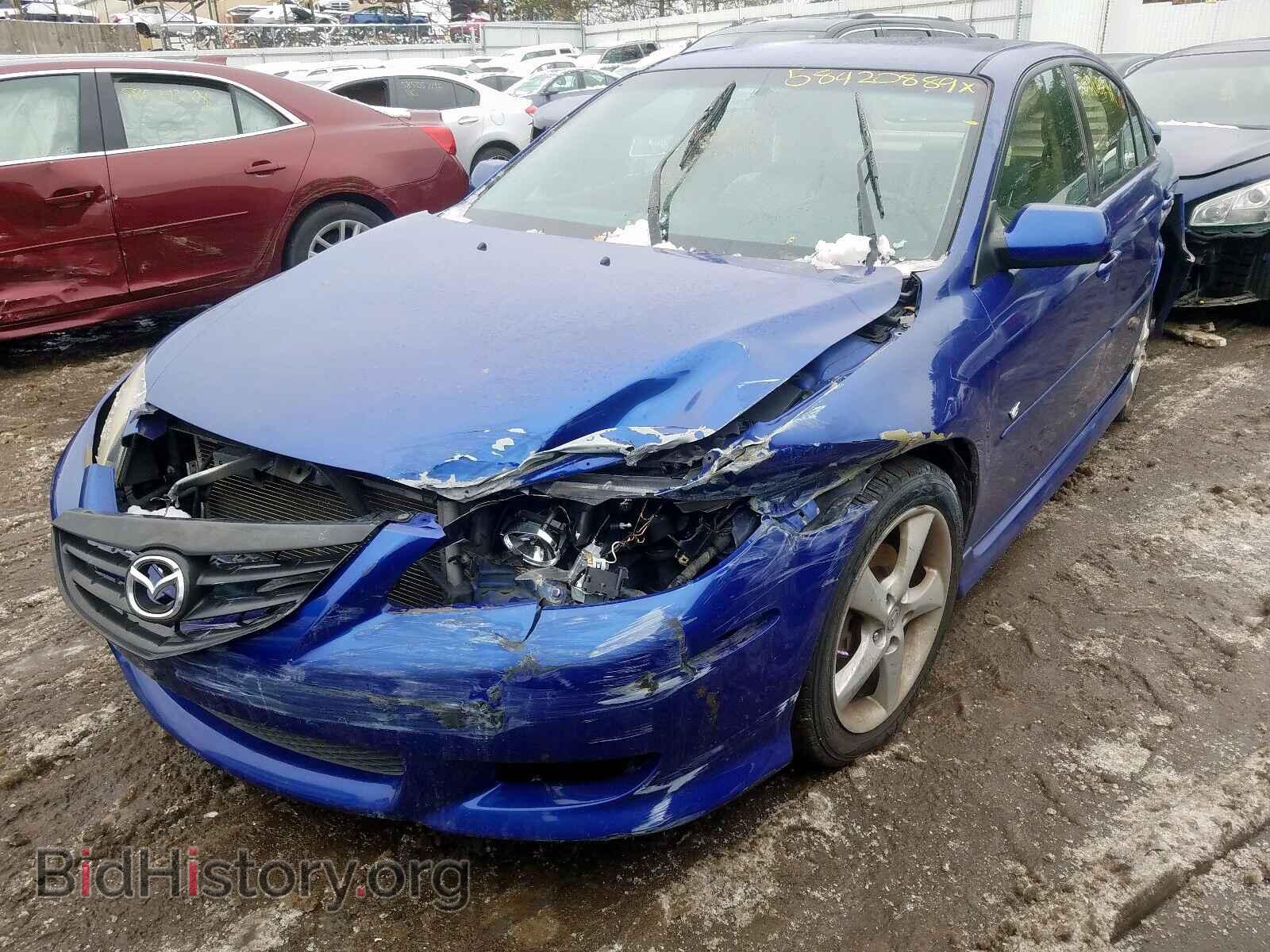 2005 MAZDA 6 - VIN: 1YVHP84D755M12544 - Фото 2