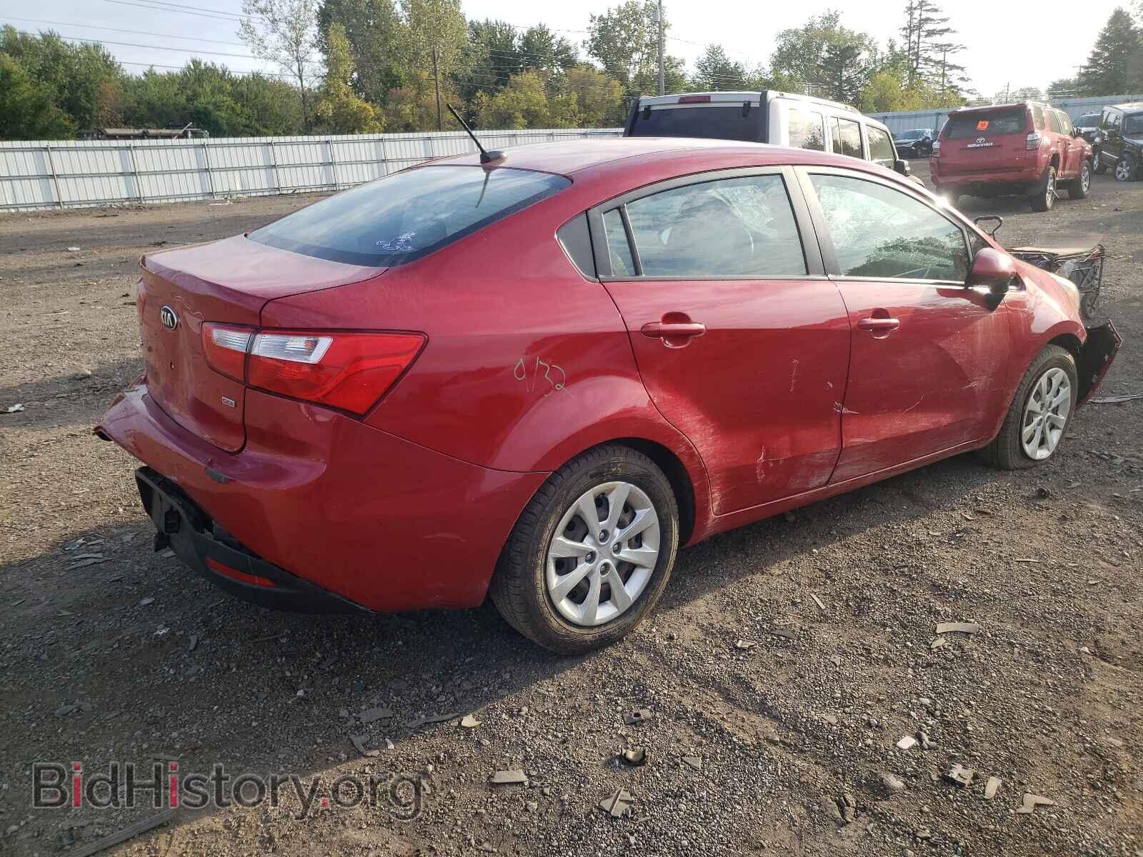2013 KIA RIO - VIN: KNADM4A32D6235280 - Фото 4