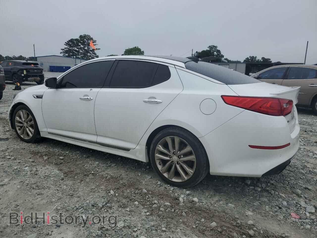 2015 KIA OPTIMA - VIN: 5XXGR4A66FG372593 - Фото 2