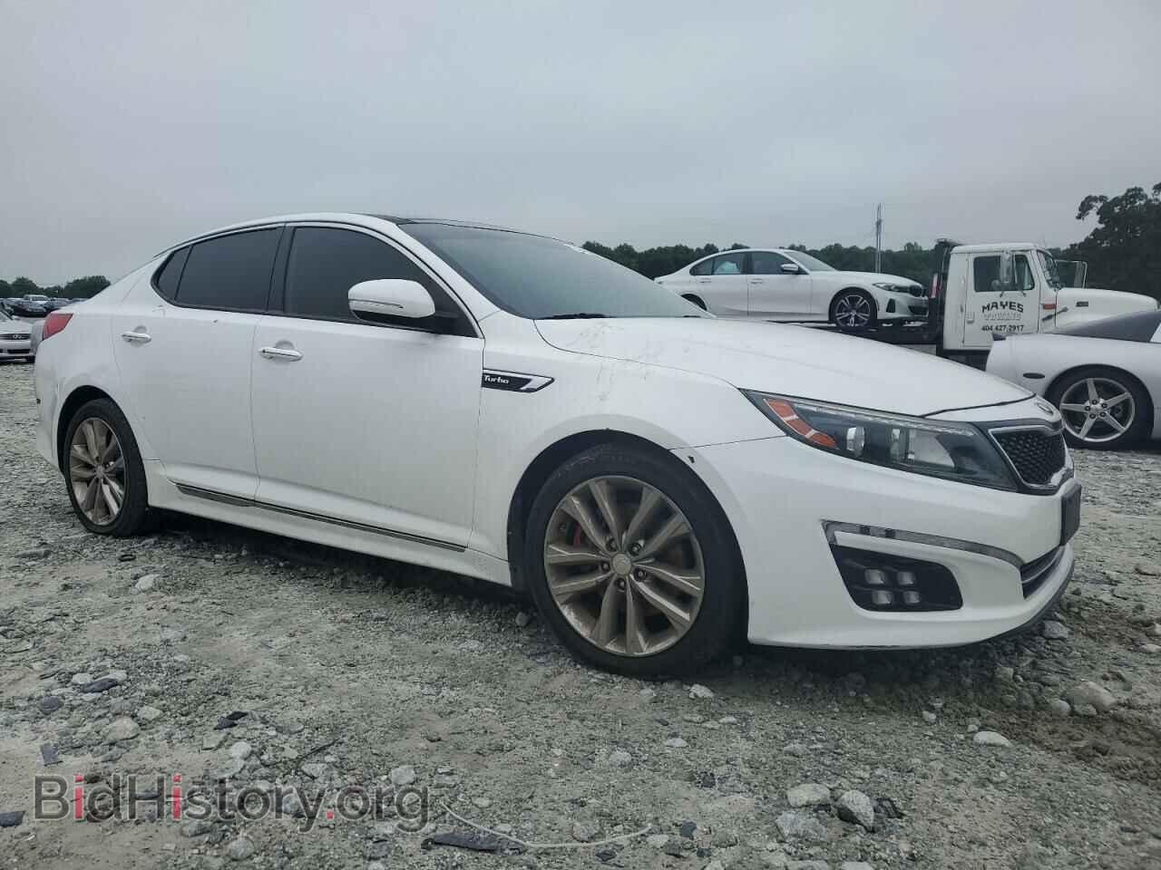 2015 KIA OPTIMA - VIN: 5XXGR4A66FG372593 - Фото 4