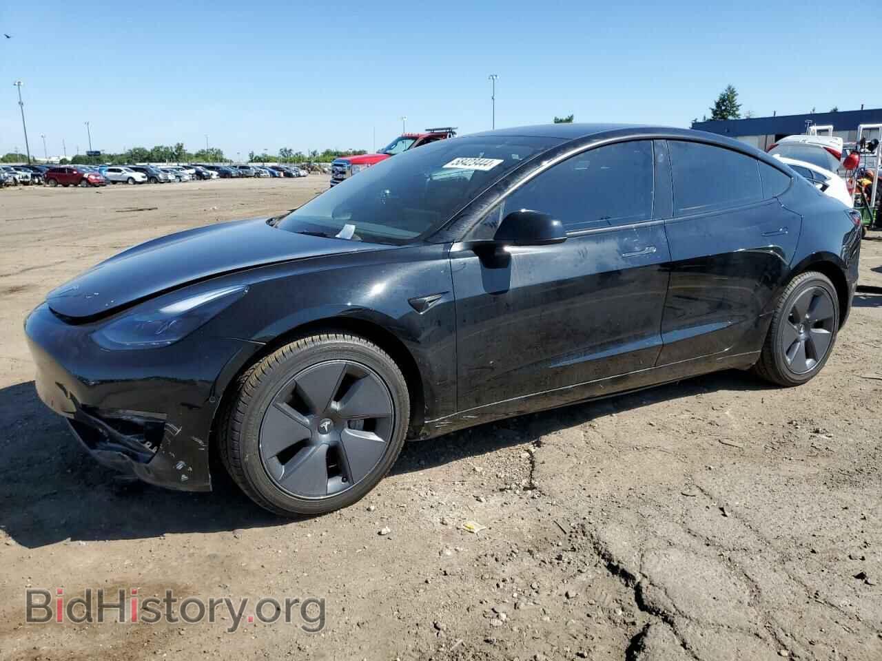 Photo 5YJ3E1EB5NF199375 - TESLA MODEL 3 2022