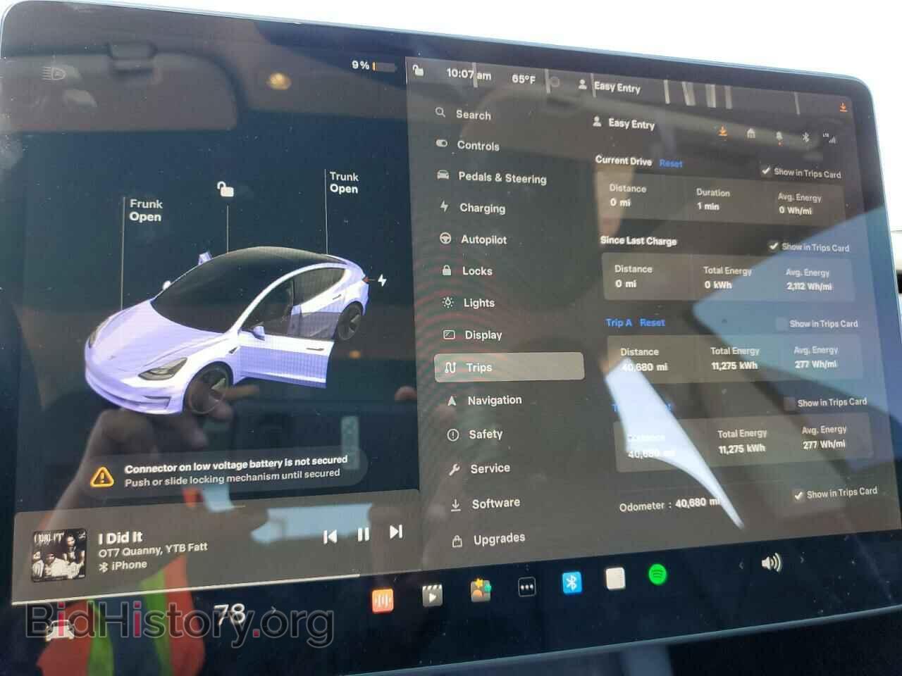 2022 TESLA MODEL 3 - VIN: 5YJ3E1EB5NF199375 - Photo 9