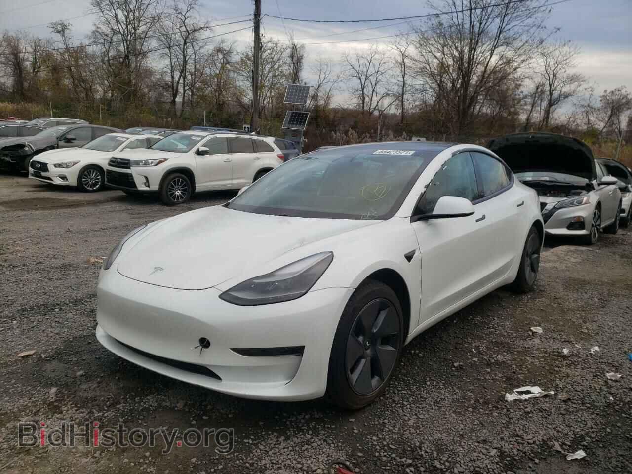 2021 TESLA MODEL 3 - VIN: 5YJ3E1EA1MF961235 - Photo 2
