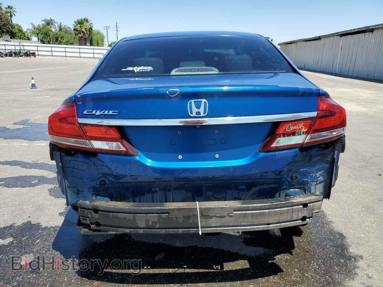 2013 HONDA CIVIC - VIN: 19XFB2F89DE227777 - Фото 6