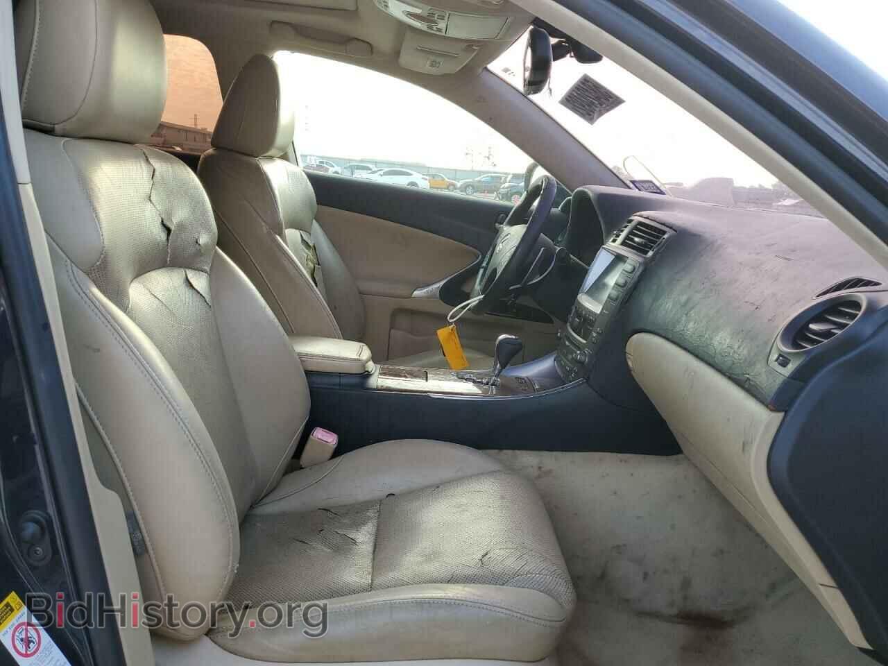 2007 LEXUS IS - VIN: JTHBE262275012337 - Фото 5