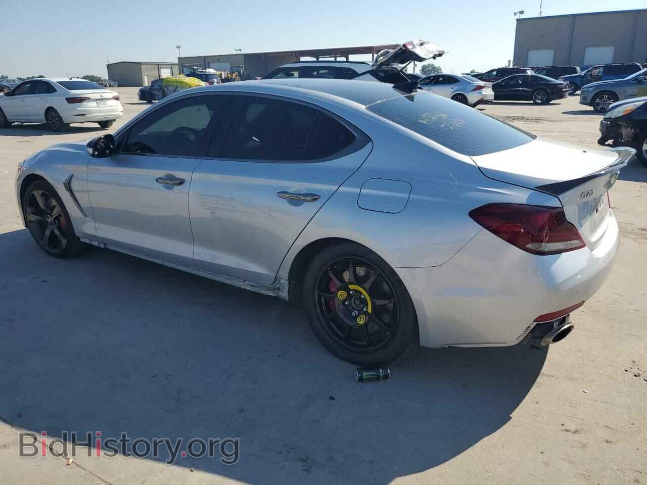 2019 GENESIS G70 - VIN: KMTG34LEXKU022055 - Фото 2