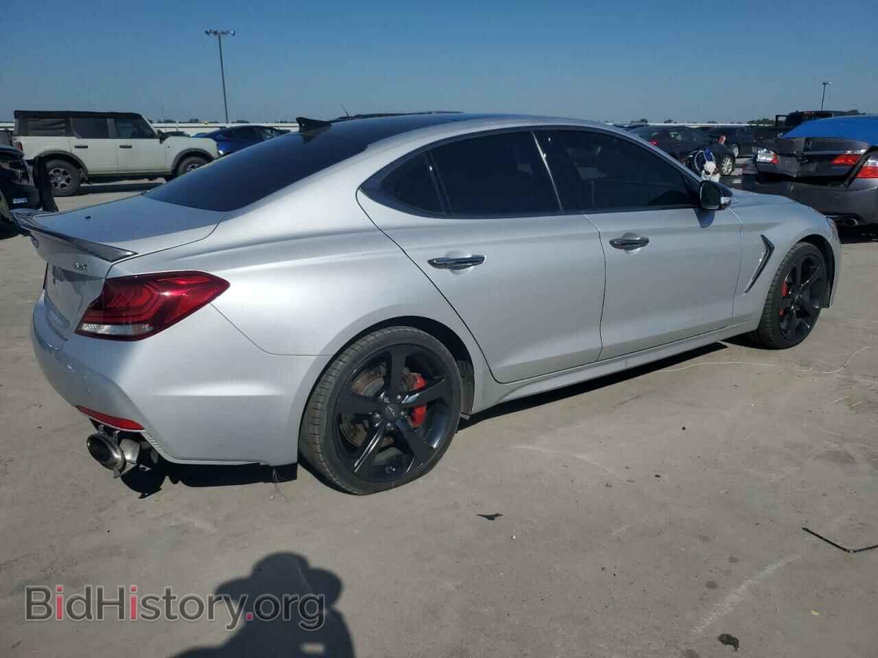 2019 GENESIS G70 - VIN: KMTG34LEXKU022055 - Фото 3
