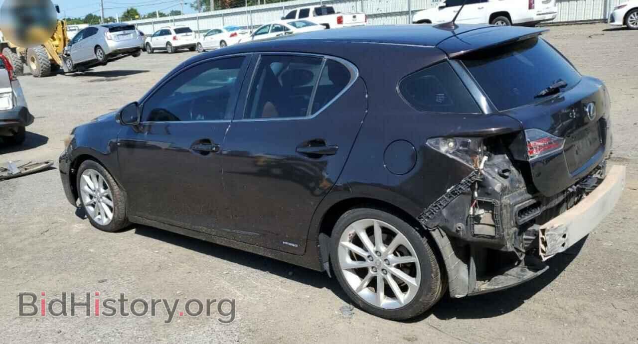 2012 LEXUS CT 200 - VIN: JTHKD5BH9C2062016 - Фото 2