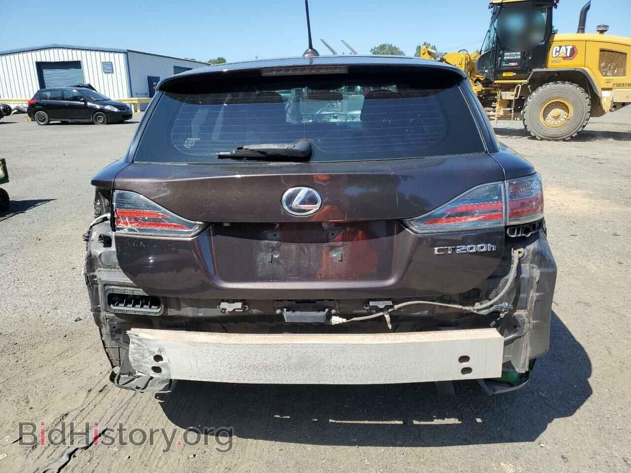 2012 LEXUS CT 200 - VIN: JTHKD5BH9C2062016 - Фото 6